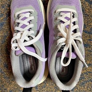 Wolverine Purple and Gray Steel Toe Sneakers